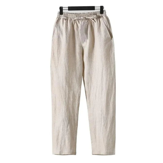 Vienna - Linen Long Trousers